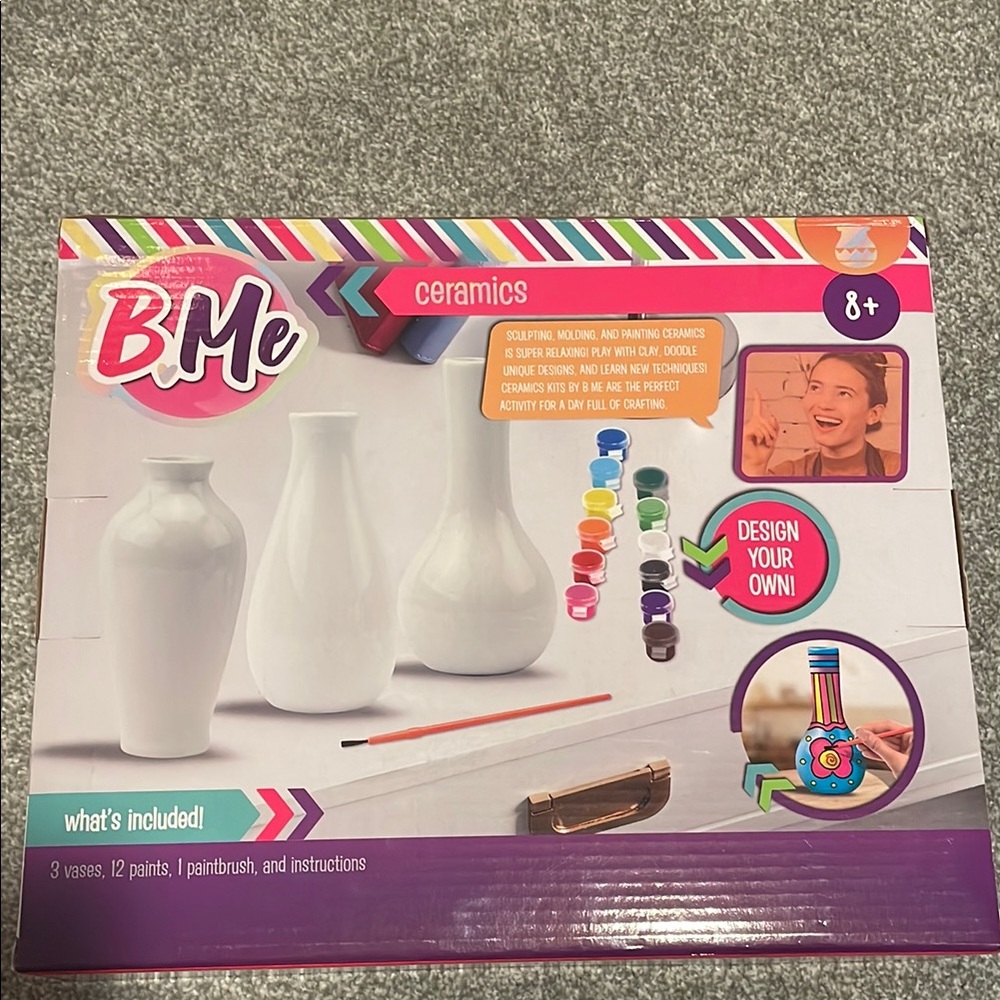 BMe Ceramics Design Kit porcelain vases